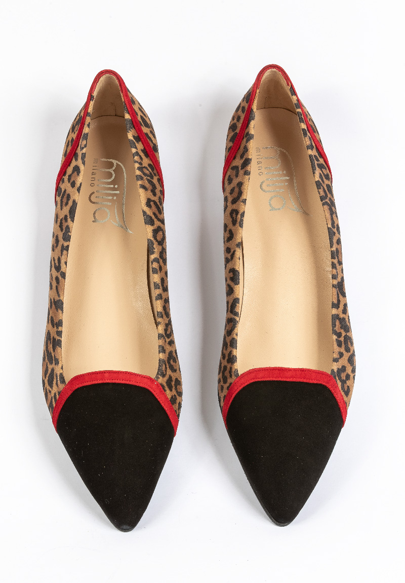 Leopard-look Schuhe - Milija Milano